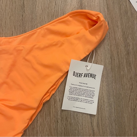 Djerf Avenue Tangerine Swimsuit BNWT - Picture 6 of 8